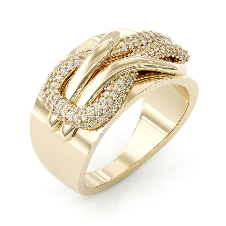 Jzora handmade gold unique sterling silver band ring