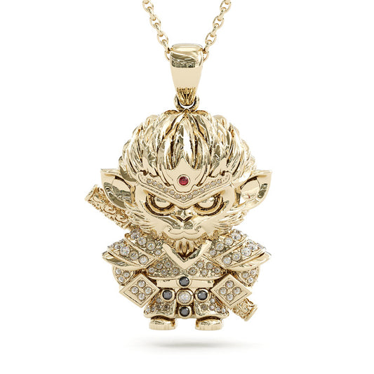 Jzora handmade monkey king "Sun Wukong" necklace