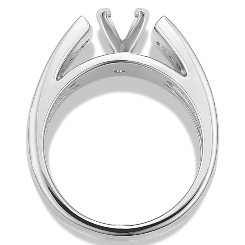 Jzora Handmade 3CT Marquise Cut Cathedral Channel‑Set Luxe Bold Men’s Wedding Ring
