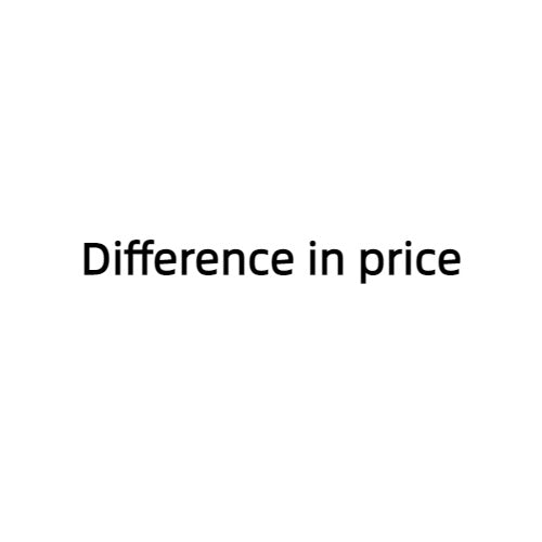 Difference in price for replacement rings