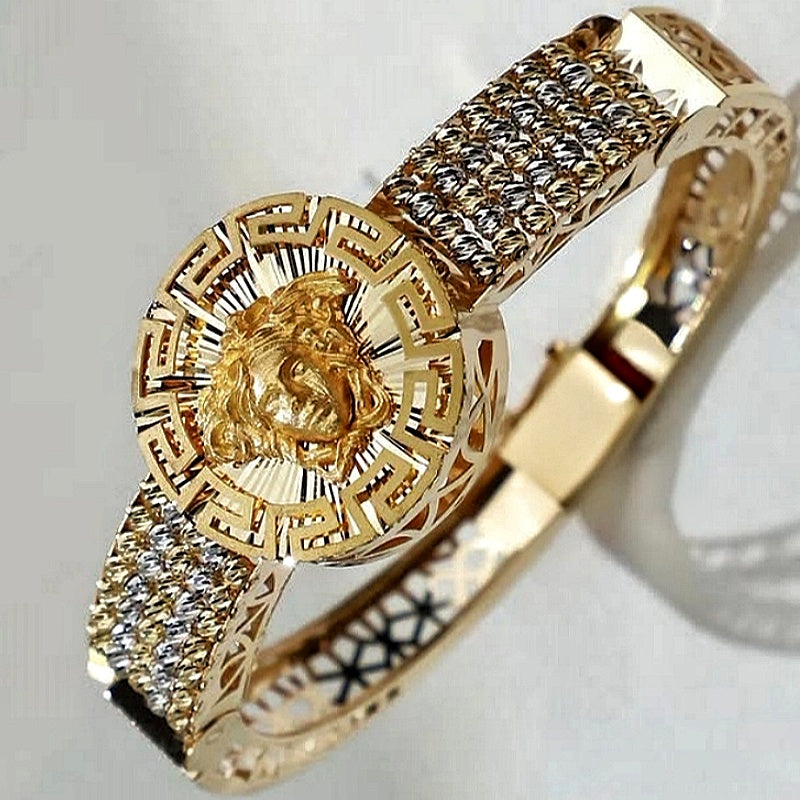 Jzora handmade greek-inspired design statement bracelet for men