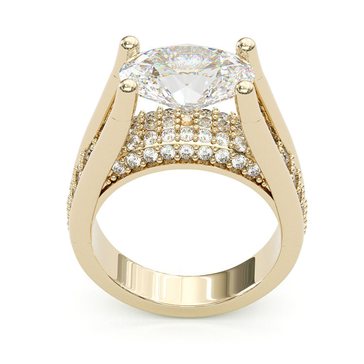 Jzora handmade white oval cut vintage sterling silver engagement ring