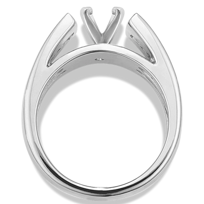 Jzora Handmade 3CT Marquise Cut Cathedral Channel‑Set Luxe Bold Men’s Wedding Ring