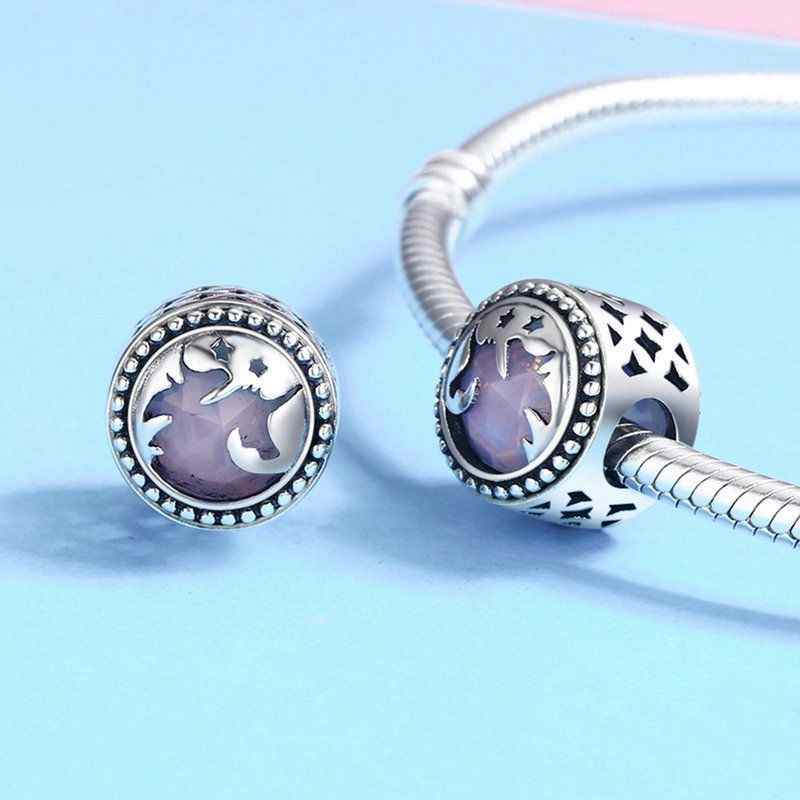 Jzora handmadde Unicorn sterling silver charms