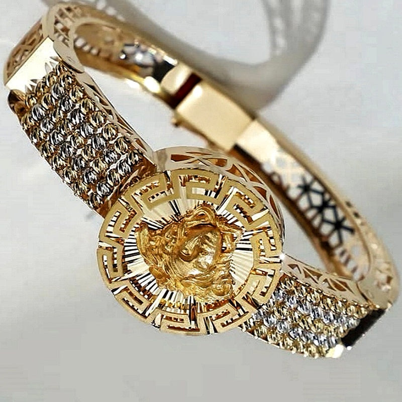 Jzora handmade greek-inspired design statement bracelet for men