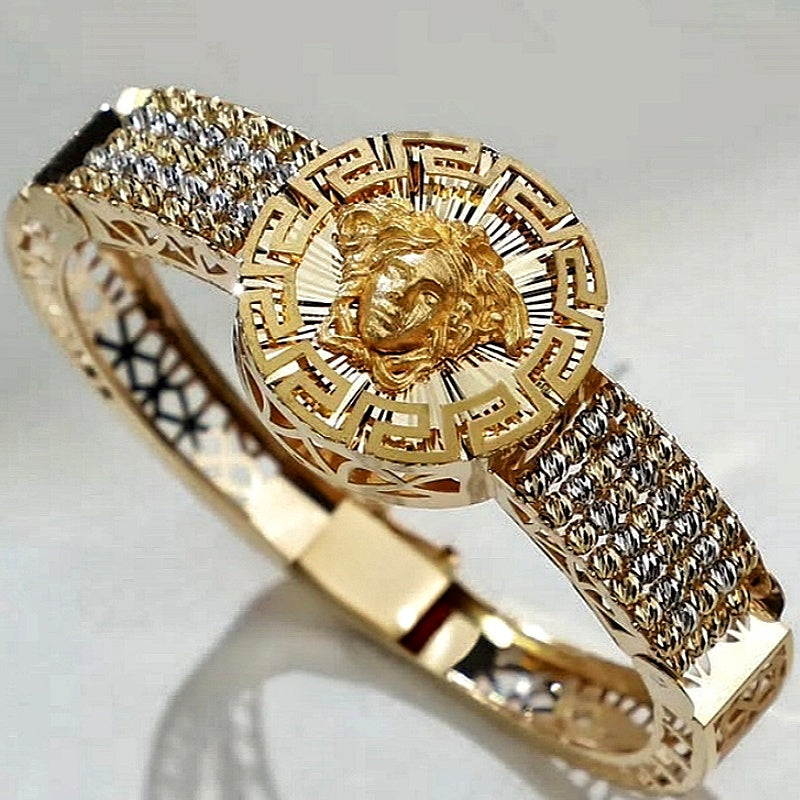 Jzora handmade greek-inspired design statement bracelet for men