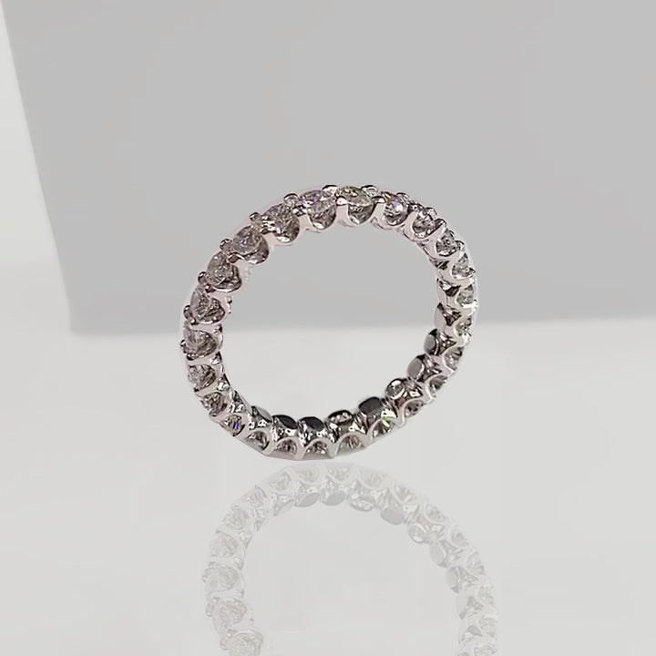 Jzora handmade radiant cut diamond wedding ring sterling silver bridal set