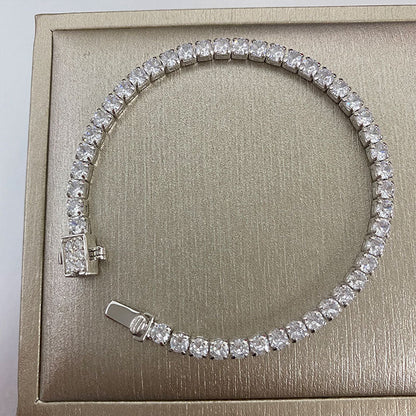 Jzora handmade Geometric Cut sterling silver bracelet