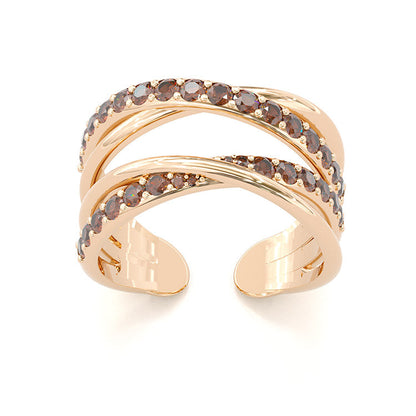 Jzora handmade handmade round cut created diamond adjustable sterling silver wedding ring